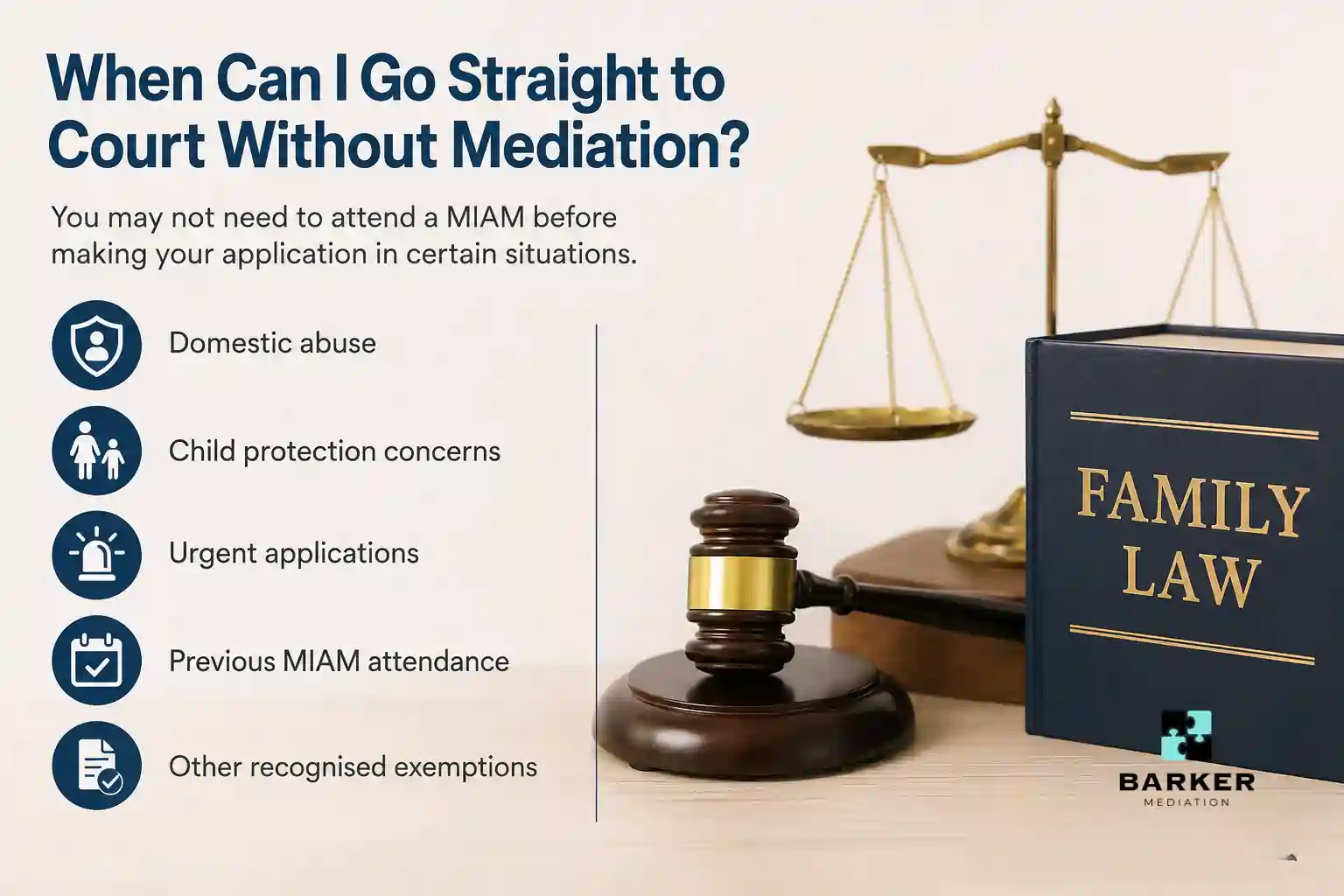 When Can I Go Straight to Court Without Mediation Herefordshire?