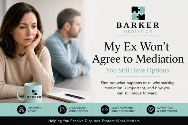 My Ex Won't Agree to Mediation Herefordshire